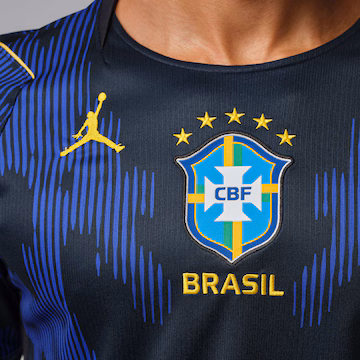 Camisa Brasil Jordan II 2026/27 Torcedor Pro